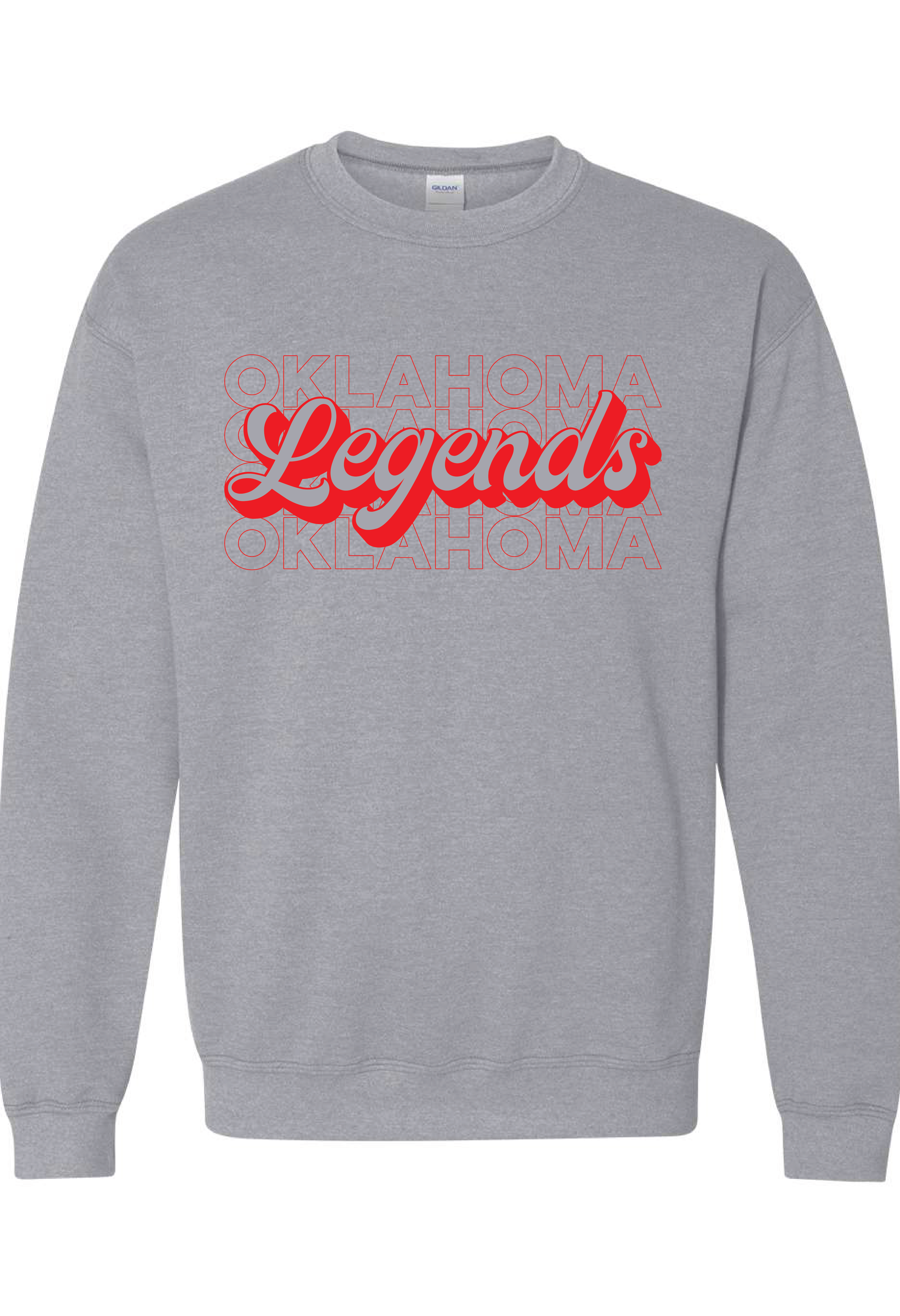 Legends Grey Sweatshirt Main Image